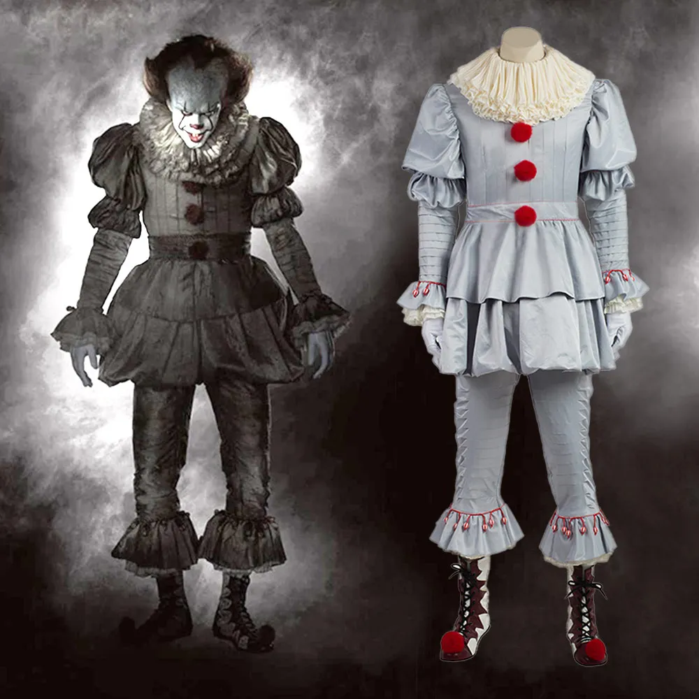 Stephen King's It Pennywise Cosplay Costume Pennywise The Clown Costume ...