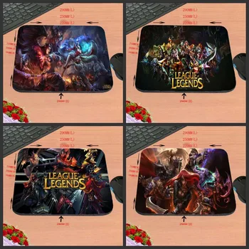 

Mairuige Latest Arrival LOL Gaming Rubber Speed Mouse Pad 180*220*2mm or 250*290*2mm Mouse Mat Desktop Table Mouse Mats