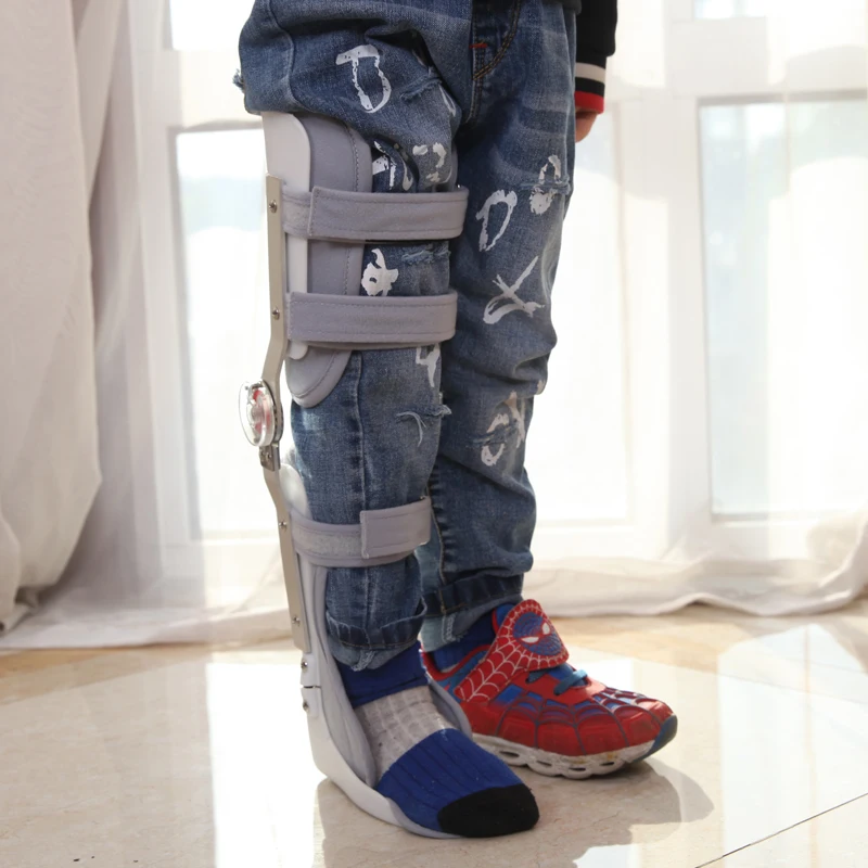 Регулируемые Детские коленные/голеностопные ортезы на заказ X Ноги/O-leg коленные суставы коррекция