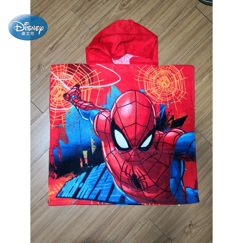 Disney Летнее платье с героями мультфильмов капюшоном для малышей Полотенца 95 Mc Queen