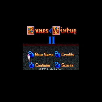 

Ultima - Runes of Virtue II 16 bit Big Gray Game Card For NTSC Game Player Drop Shipping