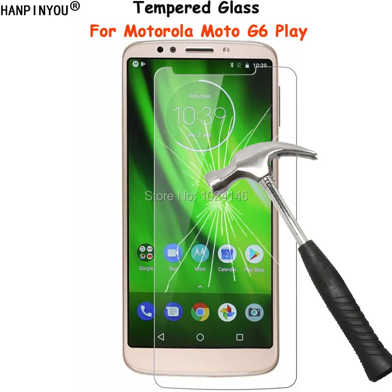 Прозрачное закаленное стекло для Motorola Moto G6 Play G6Play 5,7 дюйма, ультратонкая Взрывозащищенная защитная пленка