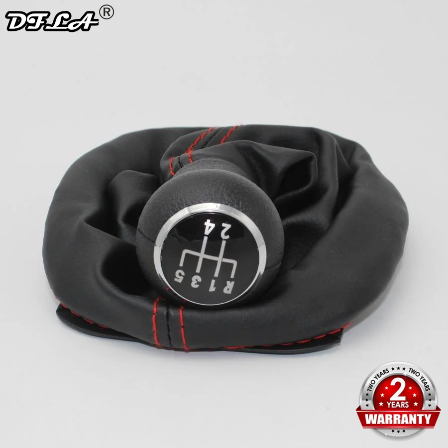 NEW 5 SPEED GEAR Shifter KNOB WITH LEATHER BOOT FOR VW GOLF 3 MK3 92 98