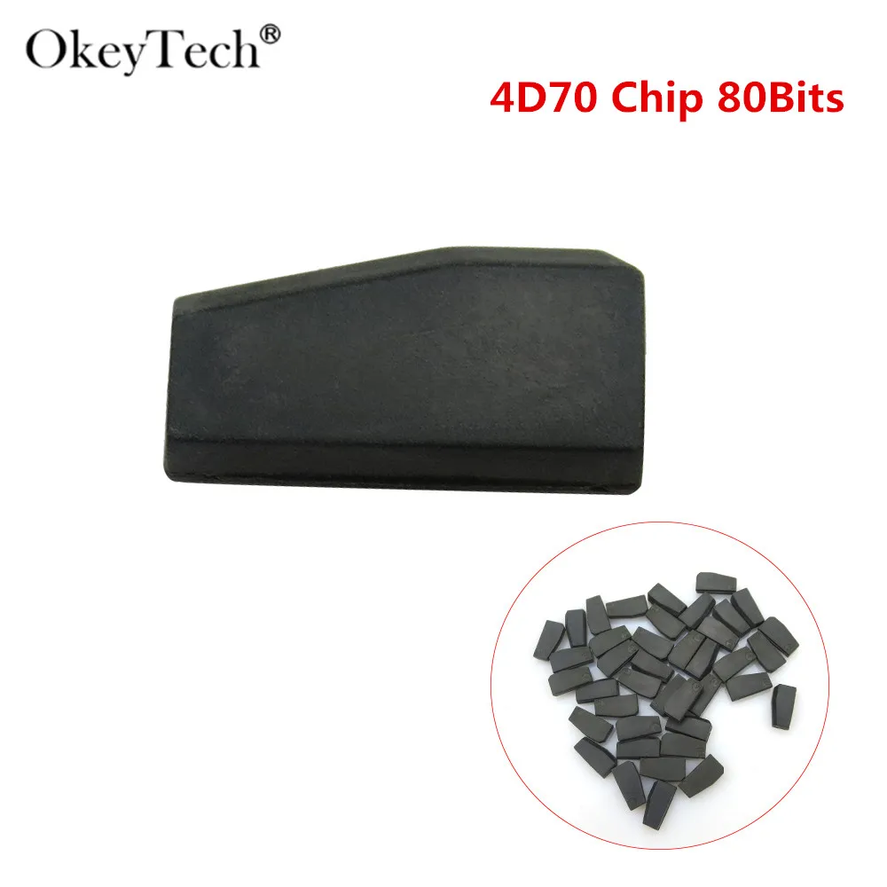 OkeyTech High Quality 5 Pieces/Lot Transponder Chip CN4D70 80Bits Fit For Copy G 4D61/62/65/66/67/68/69/G82 | Автомобили и