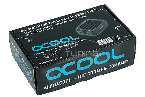 Холодный ряд полностью медный радиатор Alphacool NexXxoS UT60 полная медь 120 мм|radiator