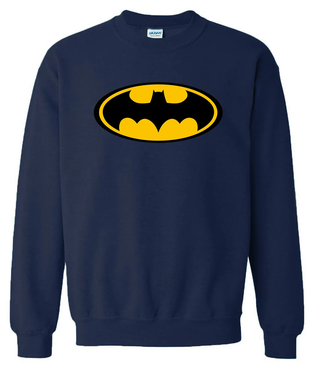 Весенне-зимние толстовки с капюшоном пуловер «Бэтмен» брендовая флисовая толстовка модная мужская спортивная одежда спортивные костюмы harajuku Толстовка - Цвет: dark blue6