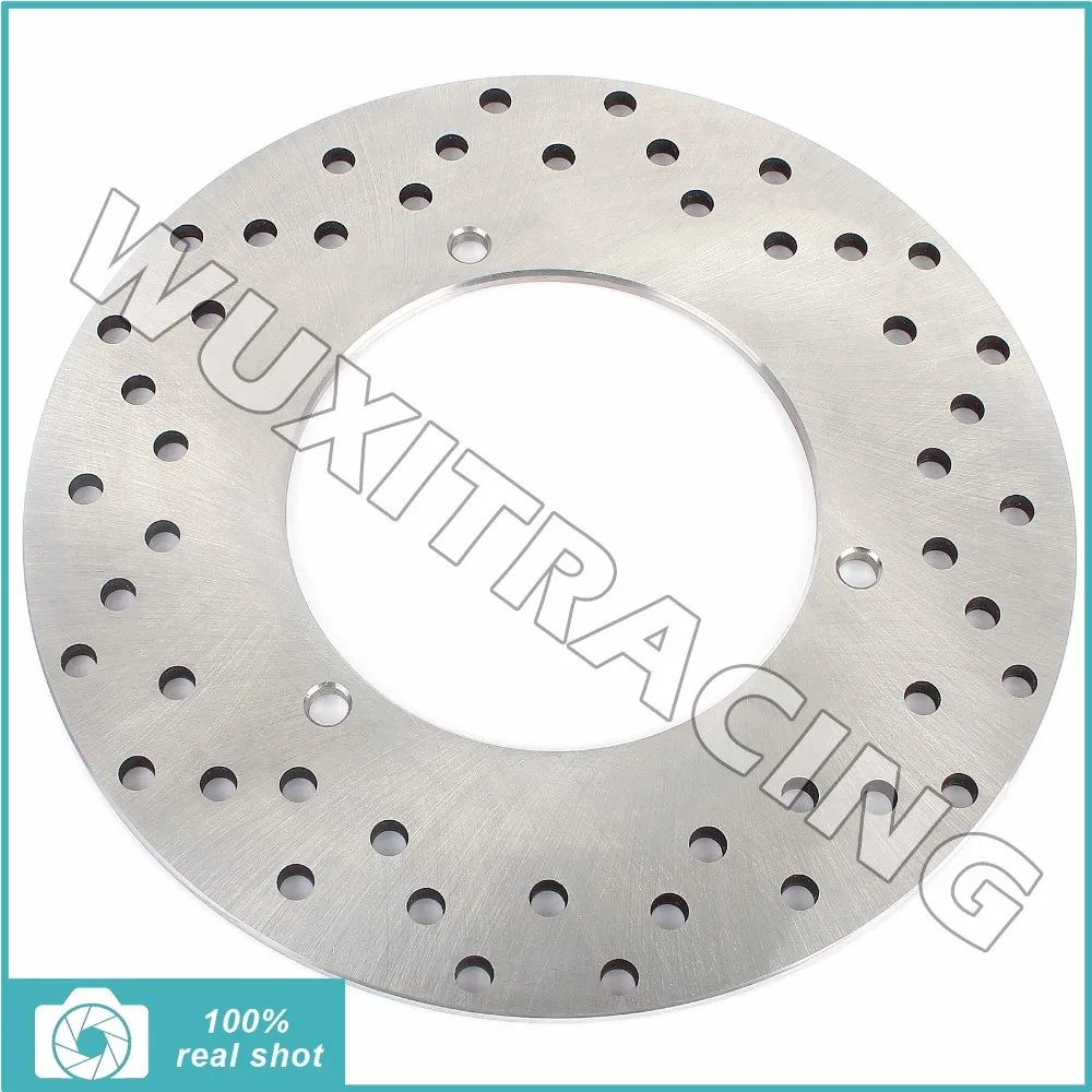New Silver Round Rear Brake Disc Rotor for YAMAHA YP 250 Majesty / DX de Luxe ABS 1999 2000 2001