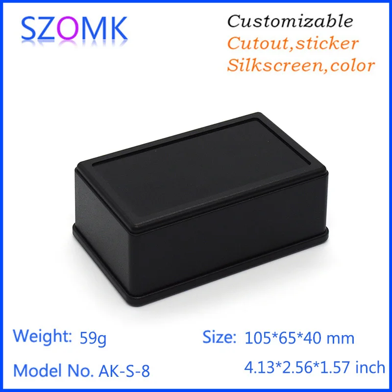 plastic enclosure for electronics control box szomk diy enclosure junction box plastic housing small abs instrument enclosure distribution box black plastic box enclosure electronics case   (20).jpg