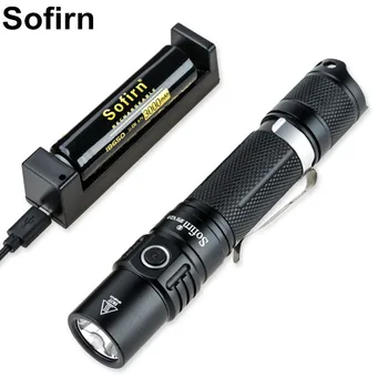 Sofirn-linterna Led SP31 V2.0, luz táctica de alta potencia, 1200lm, 18650 XPL-HI, 5300-5700K