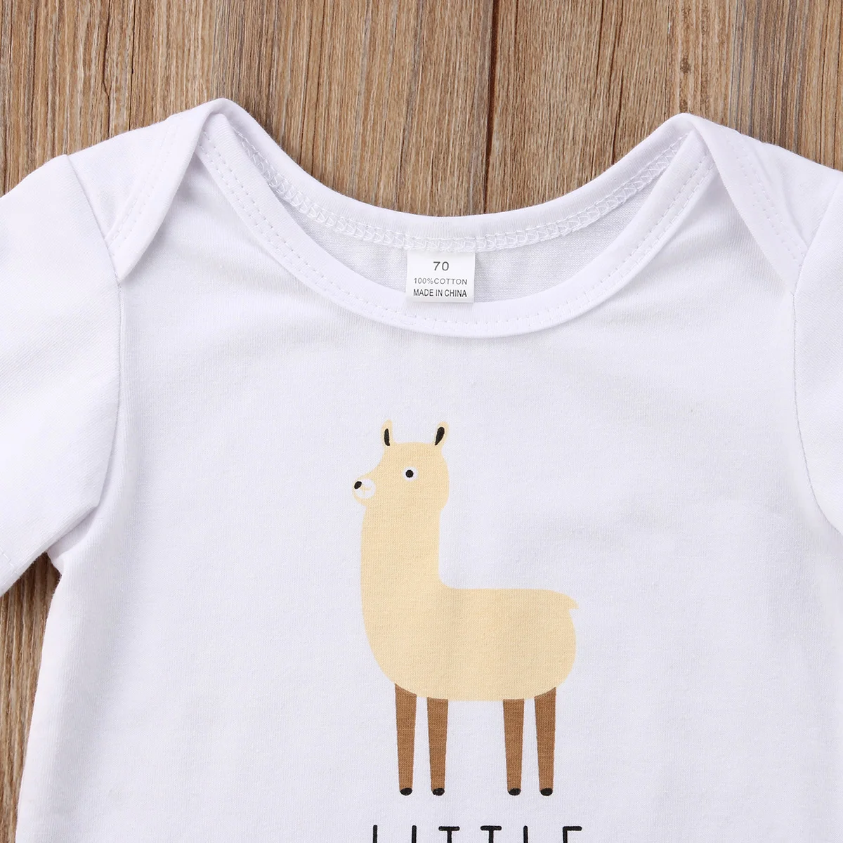 Emmaaby/хлопковая футболка с короткими рукавами и рисунком верблюда для новорожденных мальчиков и девочек; топы; комбинезон; комплекты одежды