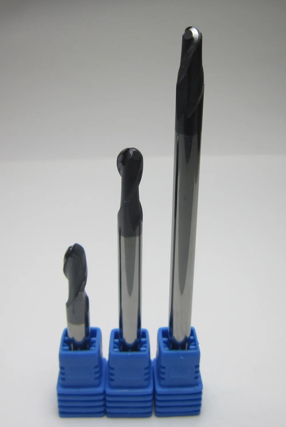 3PCS radius 3.0 HRC45 R3.0 2 flutes Tungsten Carbide Ball Nose End Mill