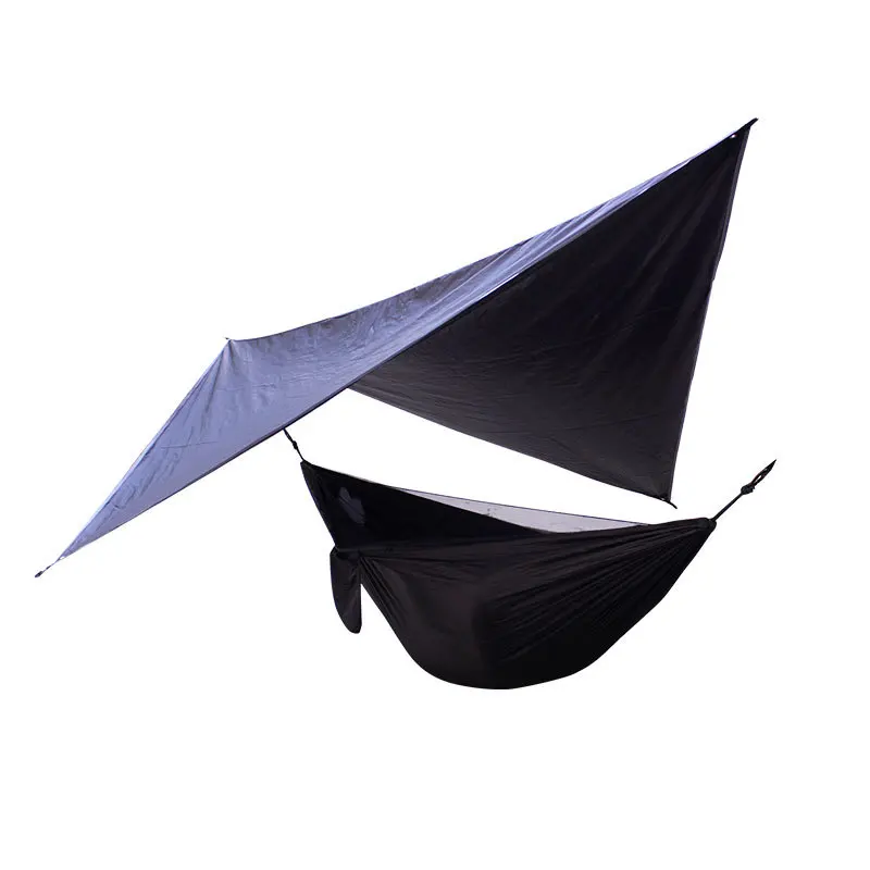 

Portable Outdoor Camping Hammock with Mosquito Net Parachute Fabric Hammocks Beds Hanging Swing Sleeping Bed Tree Tent