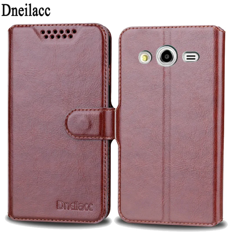 Dneilacc чехол люкс бумажник Стиль Флип Bling PU кожаный чехол для Samsung Galaxy Core 2 core2 g355h чехол для телефона