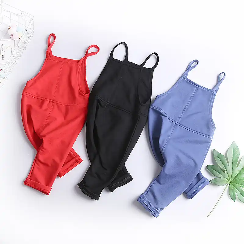 baby girl cotton overalls