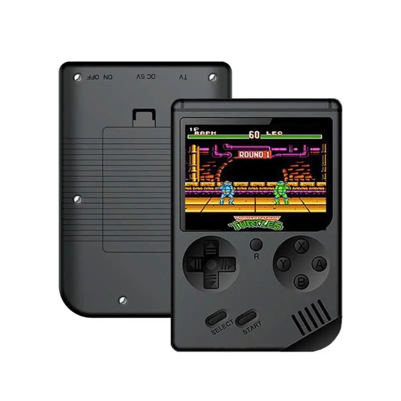 Ретро портативная мини портативная игровая консоль 8-Bit 3,0 дюймов цветной lcd Детский Цветной игровой плеер встроенный 168 игр