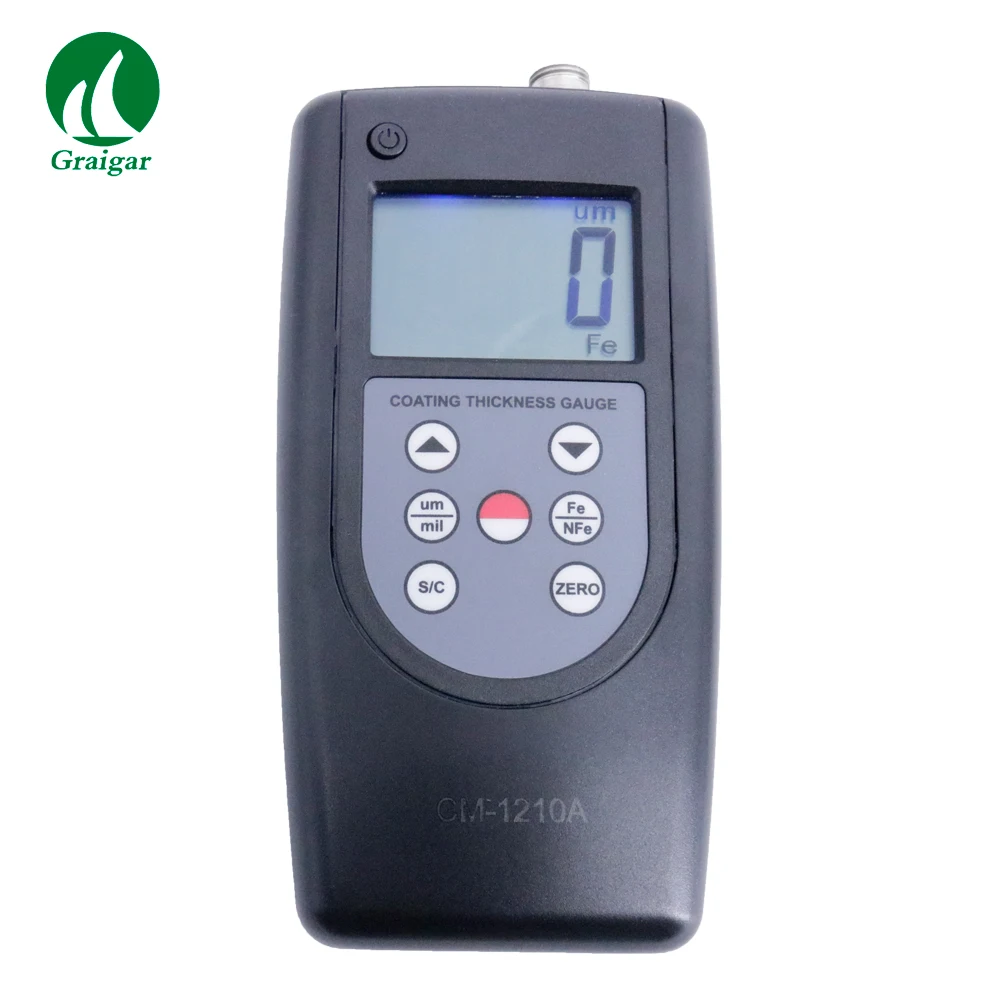 High Precision Coating Thickness Gauge Cm1210a Iron Base Aluminum And Coating Thickness Gauge