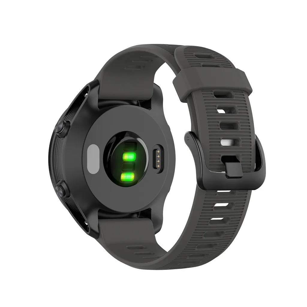 Сменный силиконовый ремешок на запястье для Garmin Forerunner 945/935/Fenix 5/Plus, светильник различных цветов, гибкий, модный