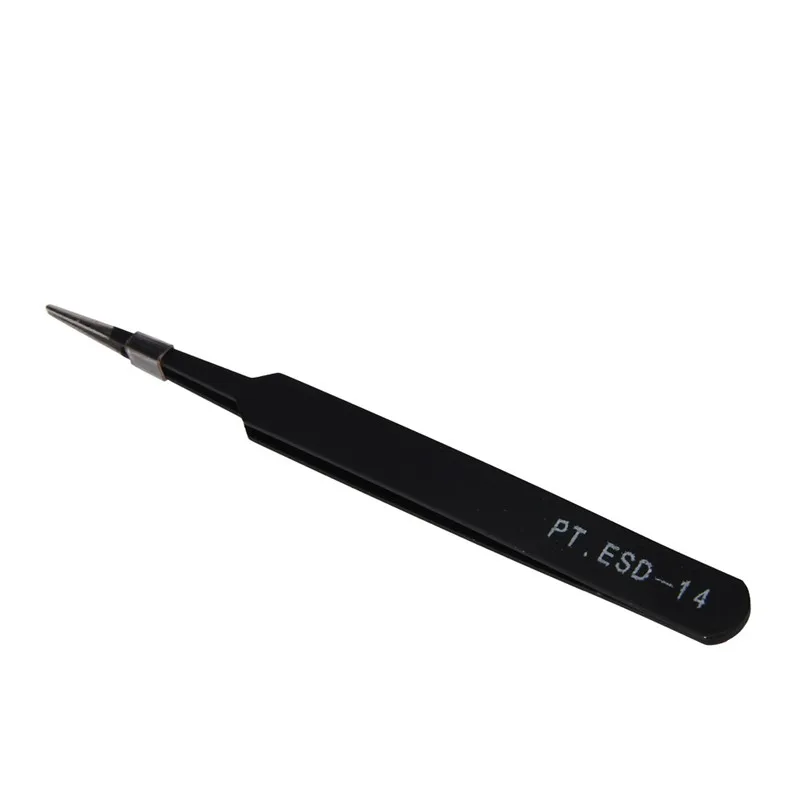 1.0mm ESD 14 Model Pro Precision Tweezer Set Antistatic Tweezers