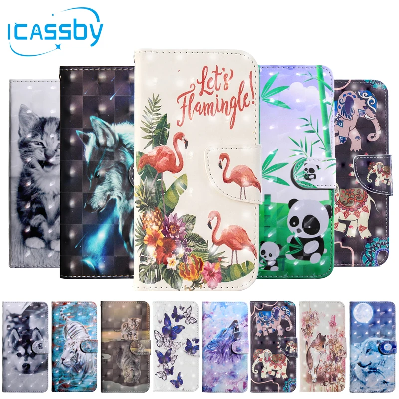 

Flip Book Case For Coque Nokia 3.1 Luxury Cat PU Leather Wallet Phone Cover For Nokia 3 2018 TA-1049 TA-1057 A-1063 Case Etui