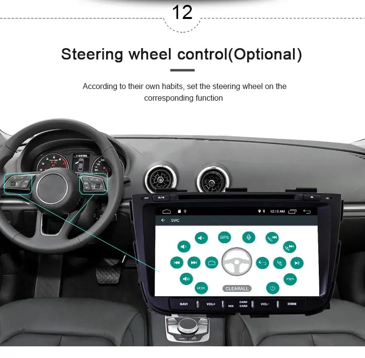 Excellent JDASTON Android 9.1 Car DVD Player For KIA SORENTO 2013 2014 2 Din Car Radio GPS Navigation Stereo WIFI Multimedia Head unit RDS 13