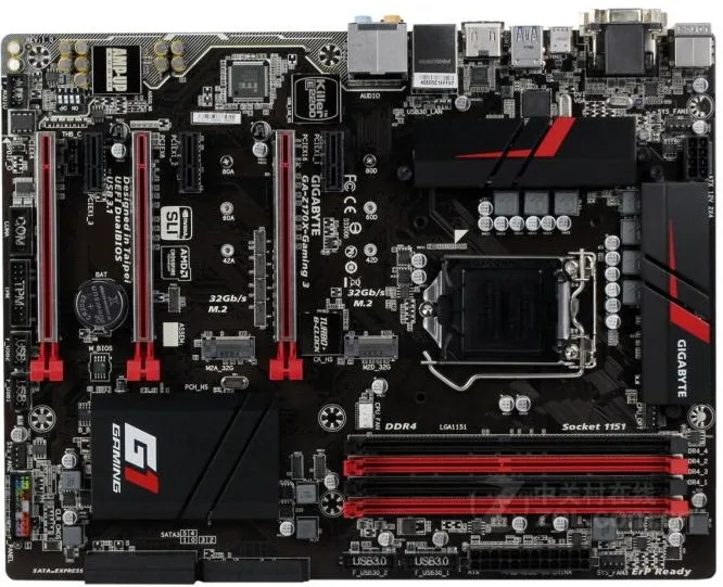 Для Gigabyte GA-Z170X-GAMING 3 оригинал используется материнская плата Z170 разъем LGA 1151 DDR4