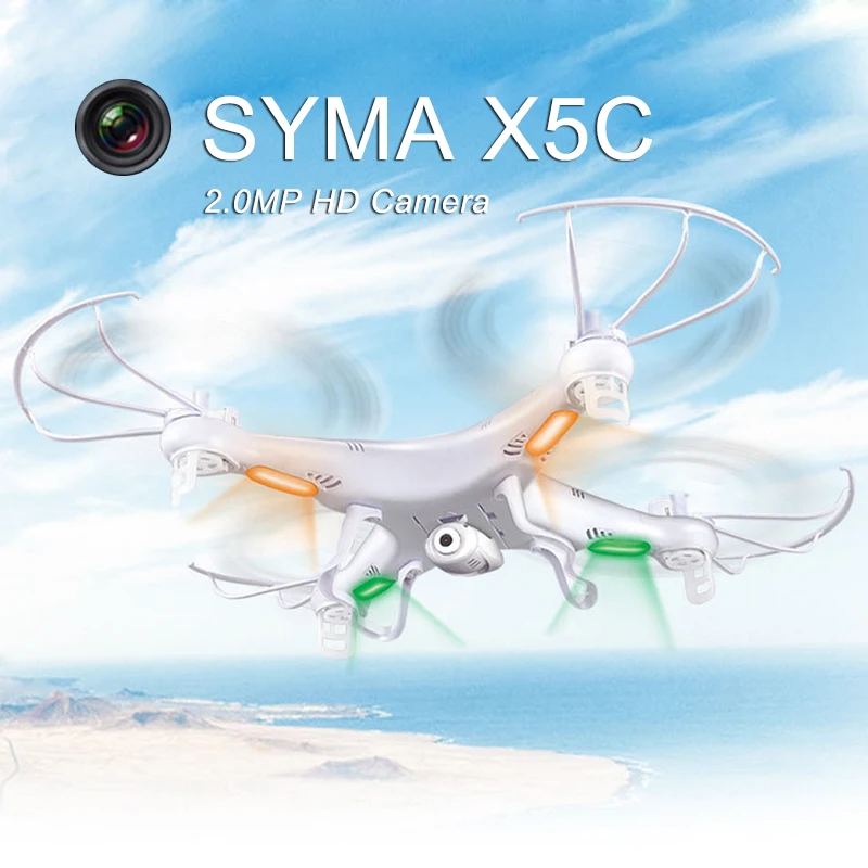 SYMA X5 1 / SYMA X5C 1 Upgraded of SYMA X5C Quadcopter Drones with Camera HD 2.0MP RC Helicopter 
