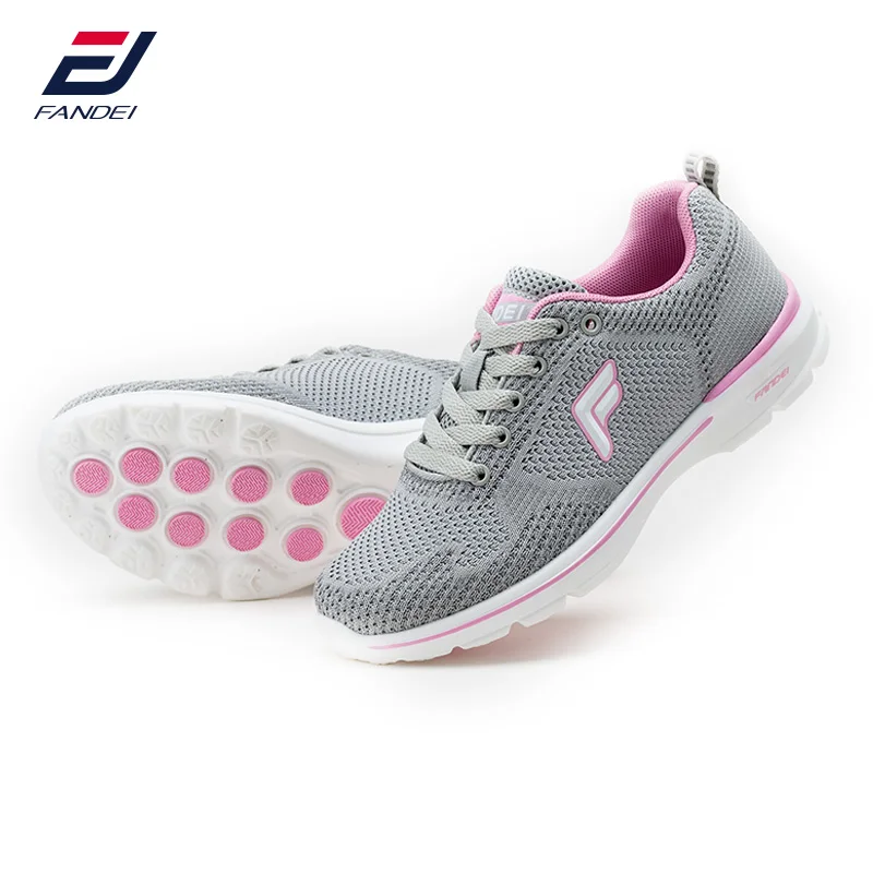 FANDEI Primavera de 2017 zapatillas de deporte de las mujeres de malla transpirable zapatos para correr de mujer amortiguación deporte Zapatos de mujer zapatillas de mujer deporte