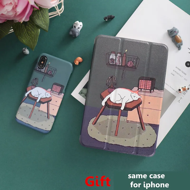 

Home Dog Magnet Flip Cover For iPad Pro 9.7 Air 10.5 11 12.9 Air2 Mini 1 2 3 4 5 2019 Tablet Case For New ipad 9.7 2017 2018