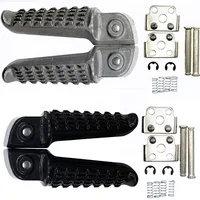 Для Kawasaki NINJA ZX6R ZX9R ZX10R ZX12R 250R EX250 EX650 ER6F ER6N 650R VERSYS KLE650 мотоциклетные задние Подножки - изображение