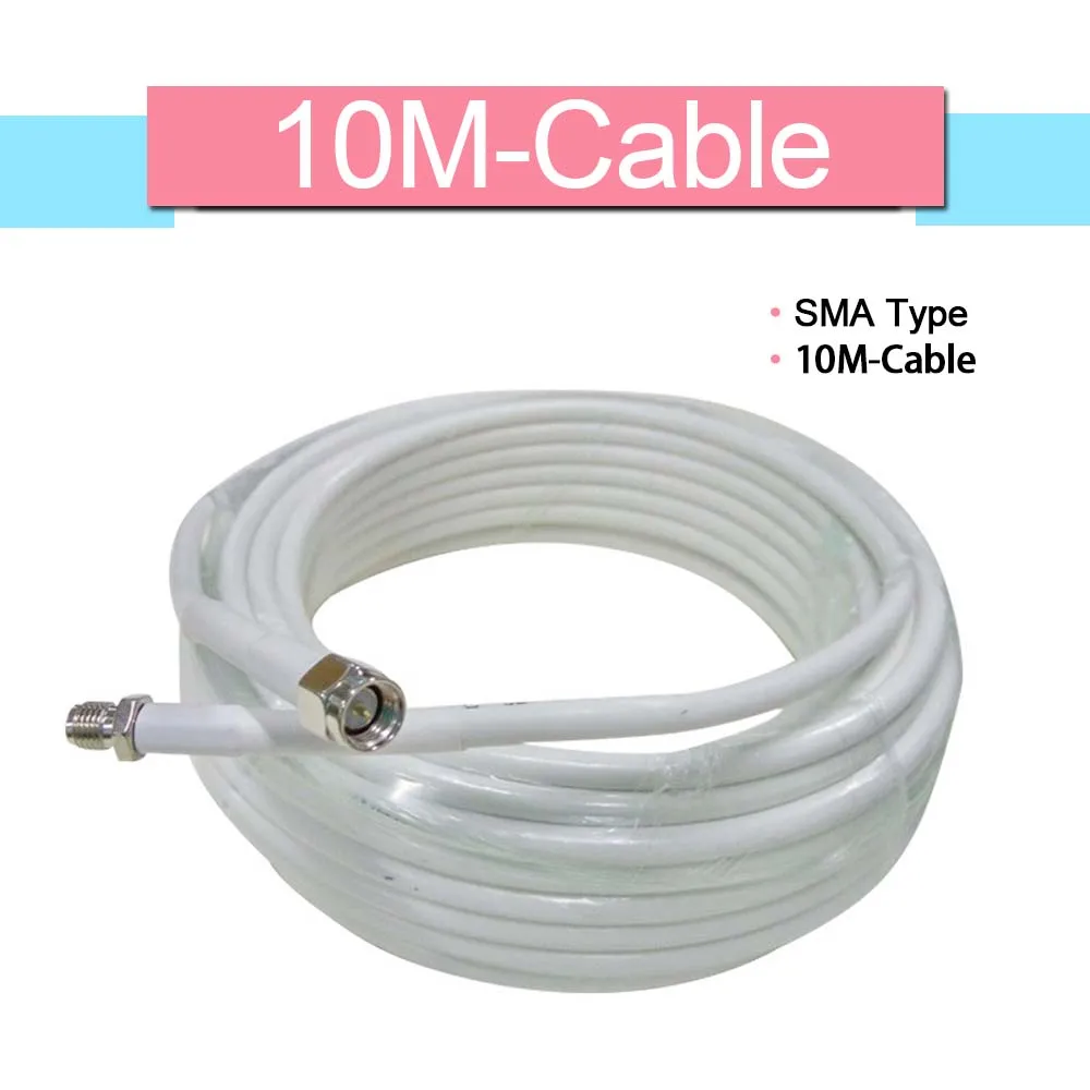 

New Arrival !! 3D-FB 10 meters Coaxial Cable SMA-Female / SMA-Male For Cellphone Signal Booster