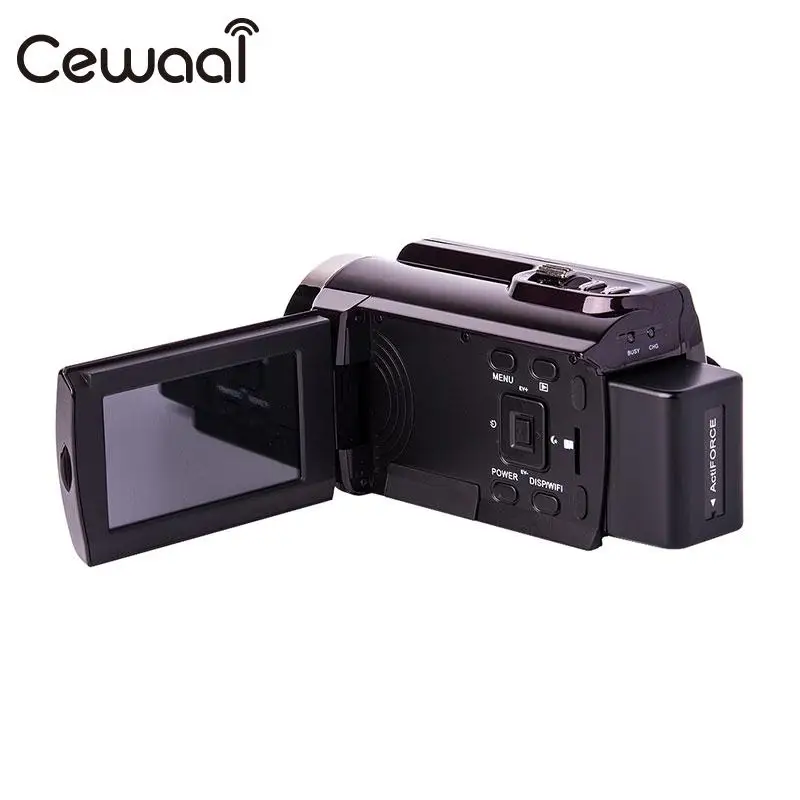 Cewaal 4K цифровой зум емкостный сенсорный дисплей DVR цифровая видеокамера фотография видеокамера Премиум рекордер DV видеокамера