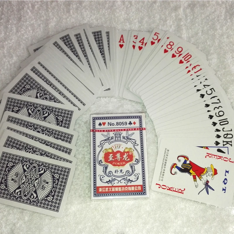 Tisk Hrací karta Palubní karty Vodotěsná boardgame karta Jouer Aux Cartes Hrací karty Cartas De Jogar Tarjeta Juego