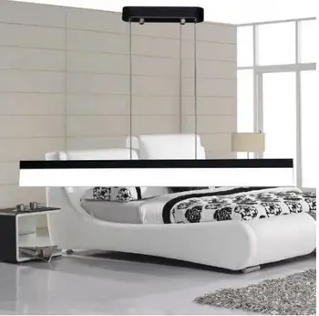 

Modern simple office led art hanging lamps creative personality Nordic bar long bar dining room dining room lighting lamps