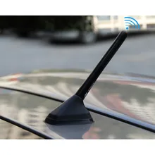 Универсальная автомобильная радио антенна из углеродного волокна стиль автомобильный Стайлинг 12 см 4,72 дюйма с сигнальным приемником функция антенна DIY
