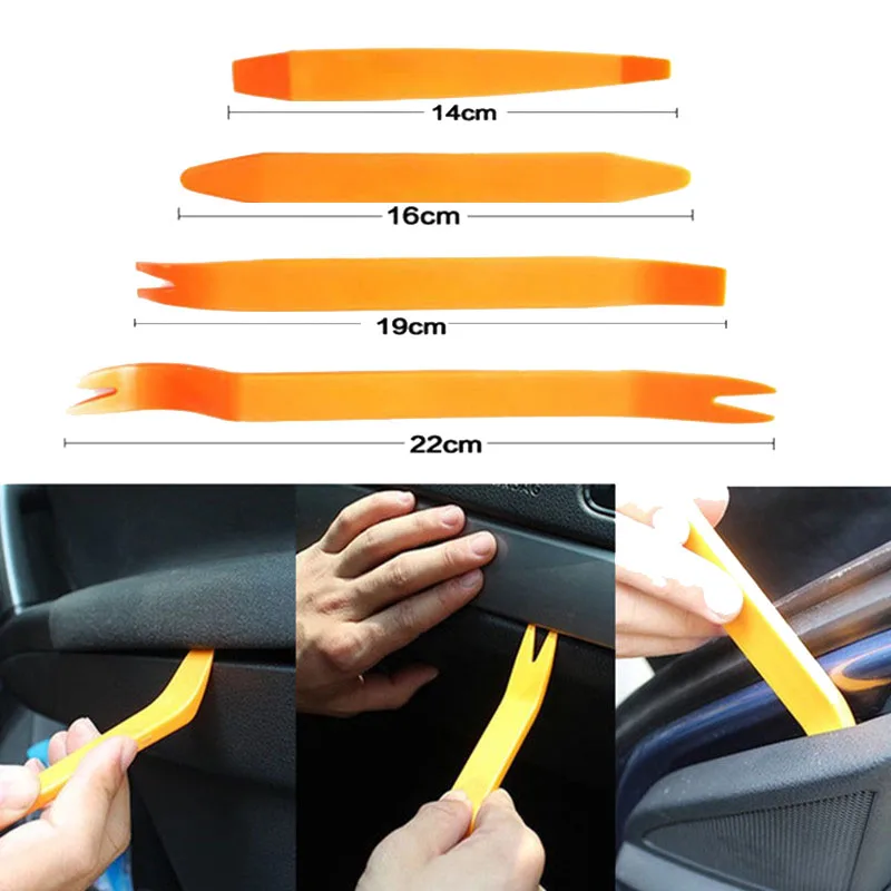 Portable Auto Car Radio Panel Door Clip Tools Set Panel Trim Dash Audio Removal Installer Pry Repair Tool for Cars 0