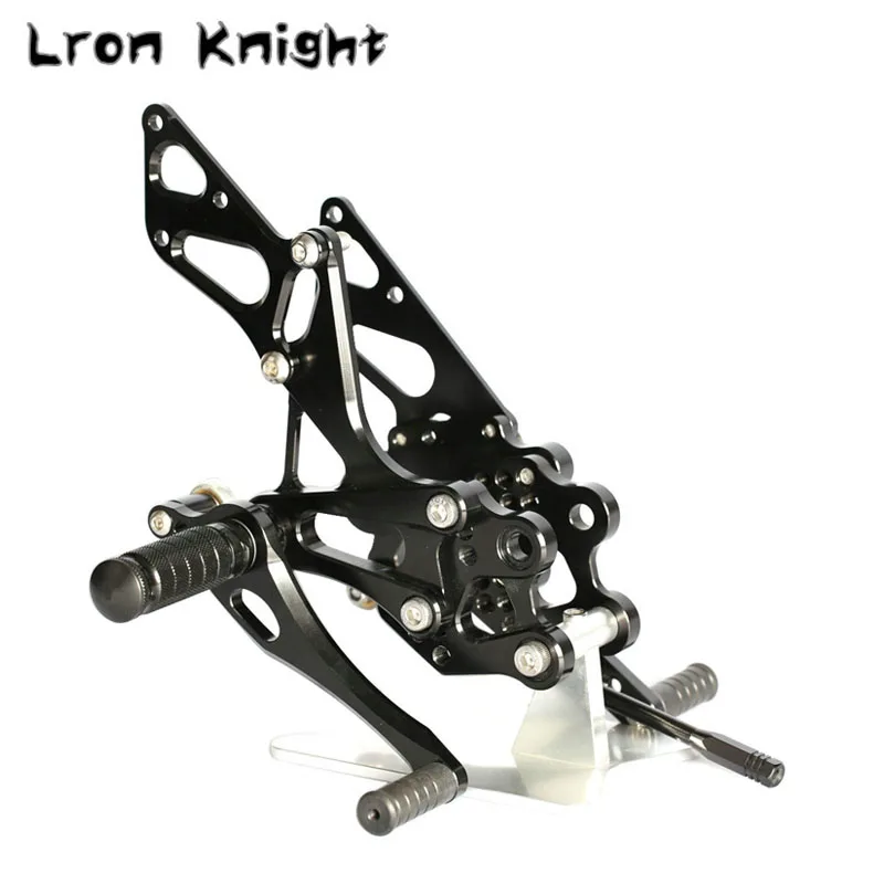 

For KAWASAKI NINJA ZX-10R ZX10R ZX 10R 2003 2004 2005 Motorcycle Accessories CNC Footrest Rear Sets Adjustable Rearset Foot Pegs
