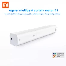 Xiaomi Aqara B1 беспроводной умный моторизованный электродвигатель для занавесок 12 см/с WiFi/Голосовое управление/приложение набор для умного дома с одним ключом 3030 мАч