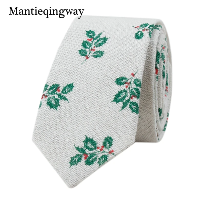 Mantieqingway 6 см бренд цветочный шейный платок для мужчин хлопок + лен печати галстук Gravats Corbatas повседневное средства ухода за кожей шеи галстуки