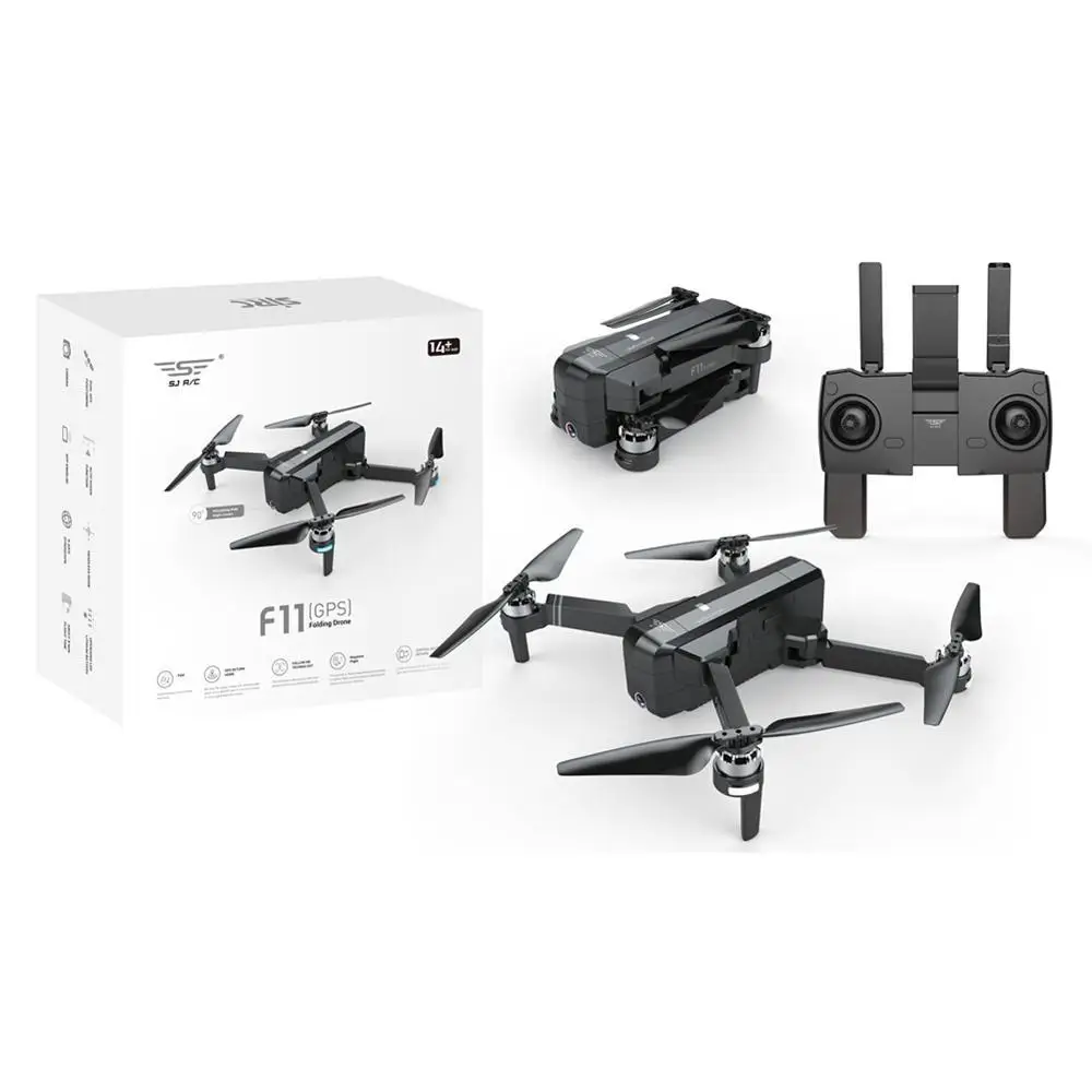 LeadingStar SJRC F11 PRO gps 5G Wifi FPV с 2K камерой 25 минут время полета бесщеточный селфи Радиоуправляемый Дрон Квадрокоптер