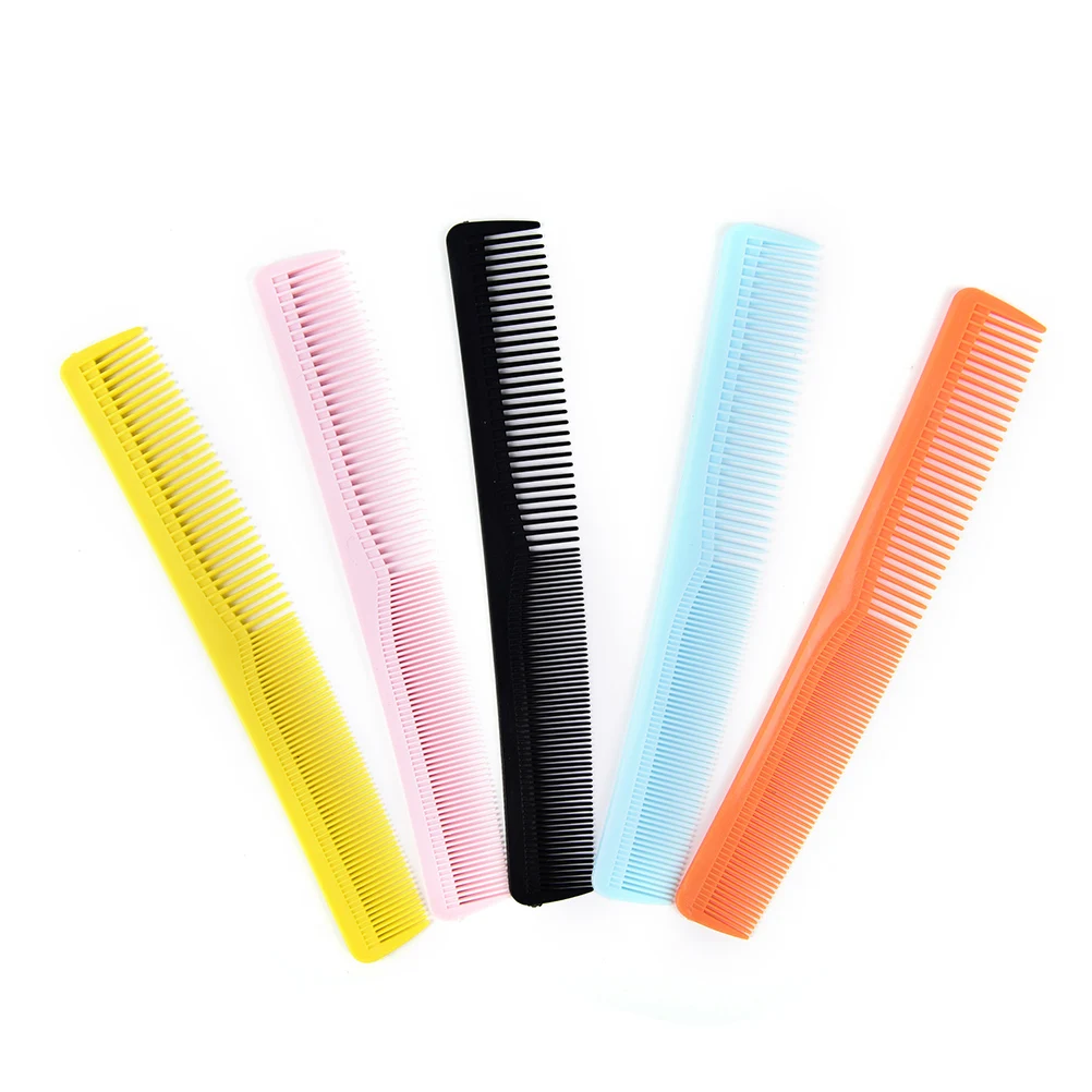 5pcs Professional Hair Combs Kits Salon Barber Comb Brushes Anti static