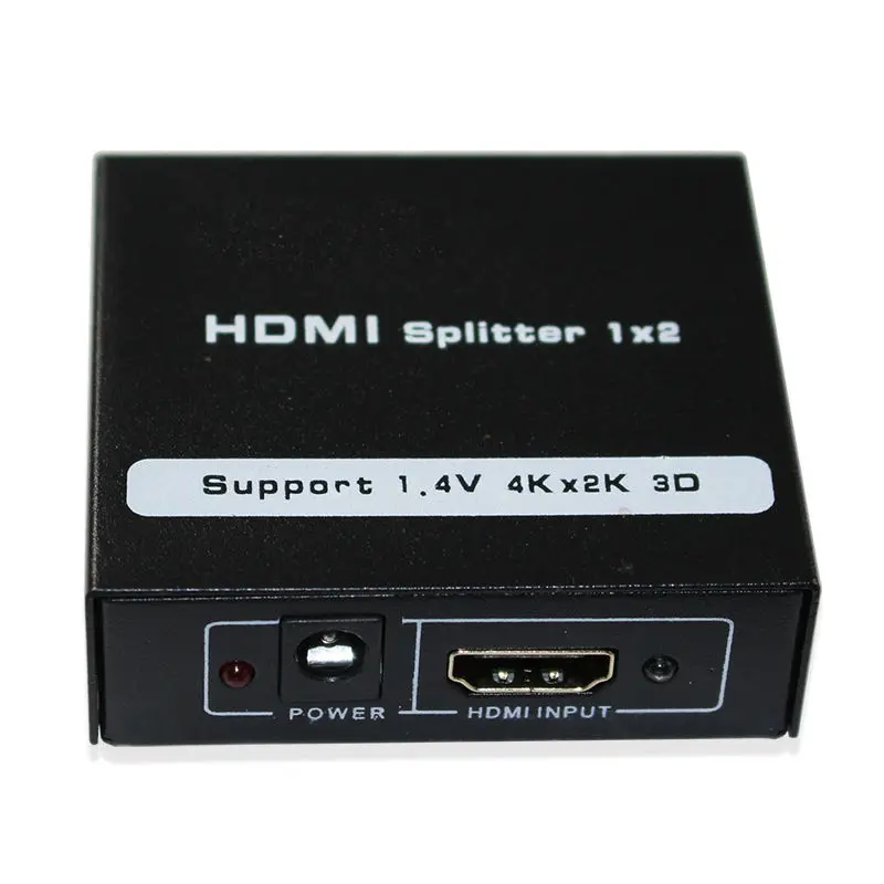 HDMI сплиттер 1 в 2 выхода 1x2 поддерживает Full HD1080P @ 60 Гц для Xbox PS4 PS3 Fire Stick Roku Blu-Ray плеер