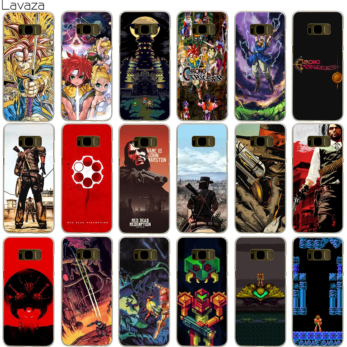 

Lavaza Chrono Trigger Case for Samsung Galaxy S9 S8 S7 S6 Edge Plus