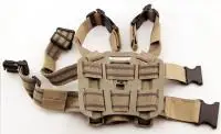 4 in 1 Tactical Military Gun Holster Pouch Hunting Molle Pistol Drop Leg Thigh