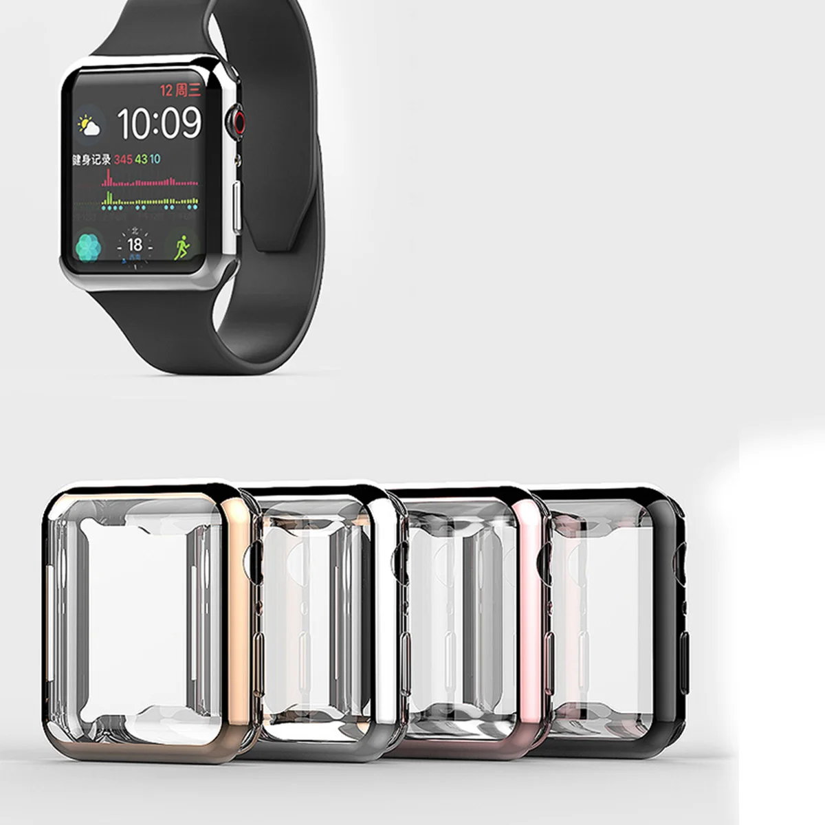 38/40/42/44 мм чехол для наручных часов IWatch серии 1/2/3/4 специально разработан для смарт-чехол для часов чехол