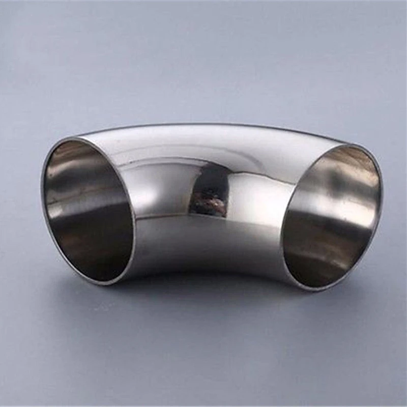 

3inch Stainless Steel 90-Degree Bend 76*1.2mm Elbow Exhaust Pipe Fitting Useful