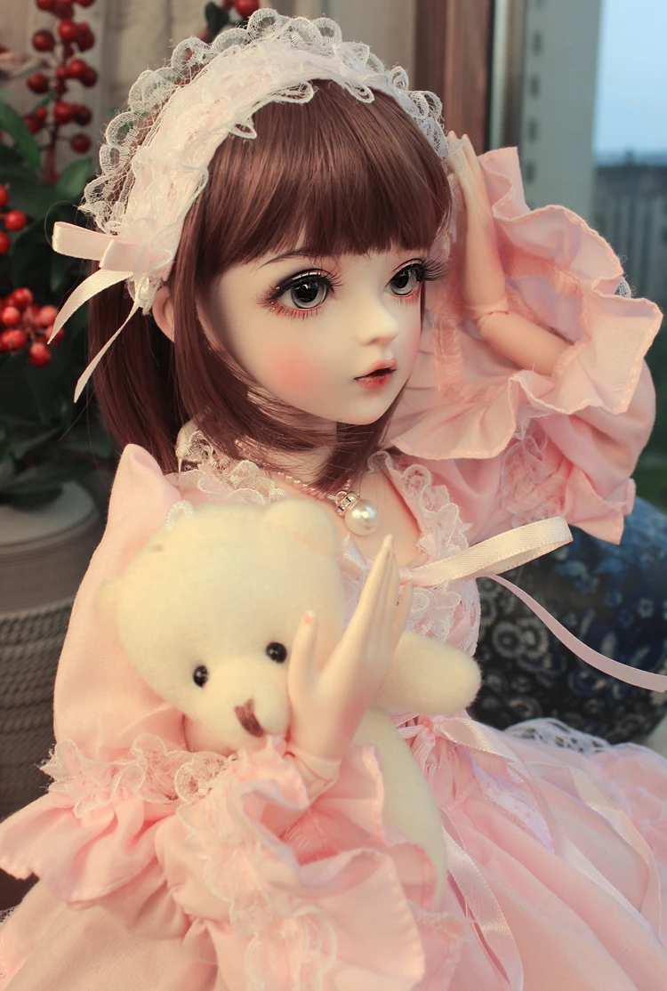 Шарнирная кукла 1/3 BJD подарки для девочки ручная роспись макияж полный комплект