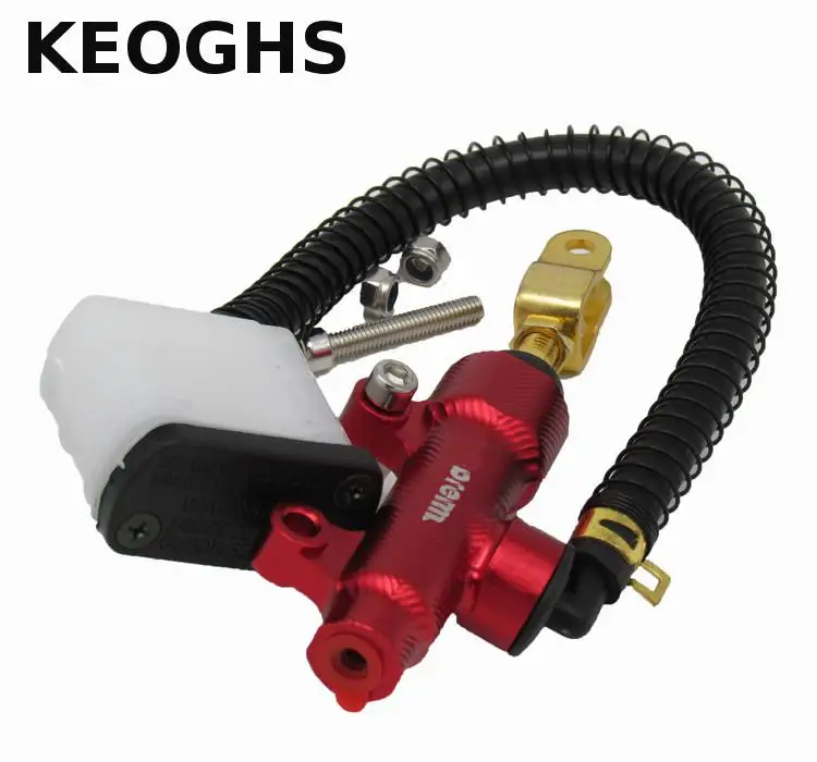 

Keoghs High Quality Motorcycle Rear Brake Pumb/master Cylinder Cnc Workmanship Universal For Honda Motorbike Motorcycle Model