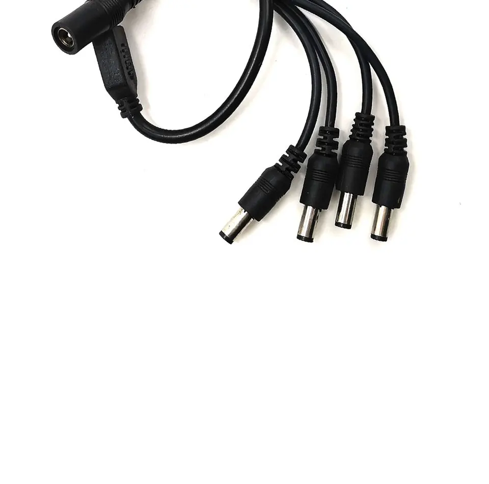 dc connector plug 1 femal to 2 3 4 5 8 male plug  Jack Splitter Adapter cable (9)