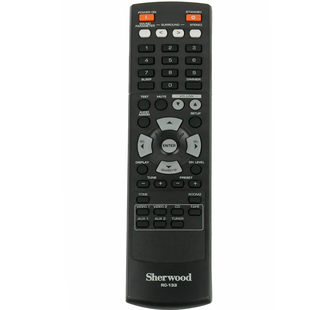 

New RC-133 Remote Control fit for Sherwood AV Receiver RD-7405HDR RD-7405