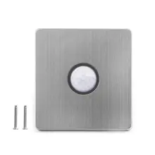 Light Control Delay Switch MP-050 Brushed Stainless Steel Panel Hotel Infrared Human Body Sensor Switch Light Control Delay Switch MP-050 Brushed Stainless Steel Panel Hotel Infrared Human Body Sensor Switch